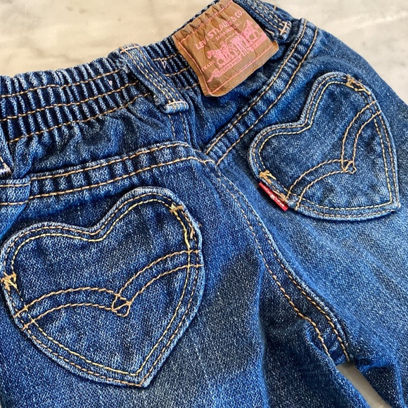 Levi’s Baby Girl Jeans 💕 12m - Picture 6 of 7